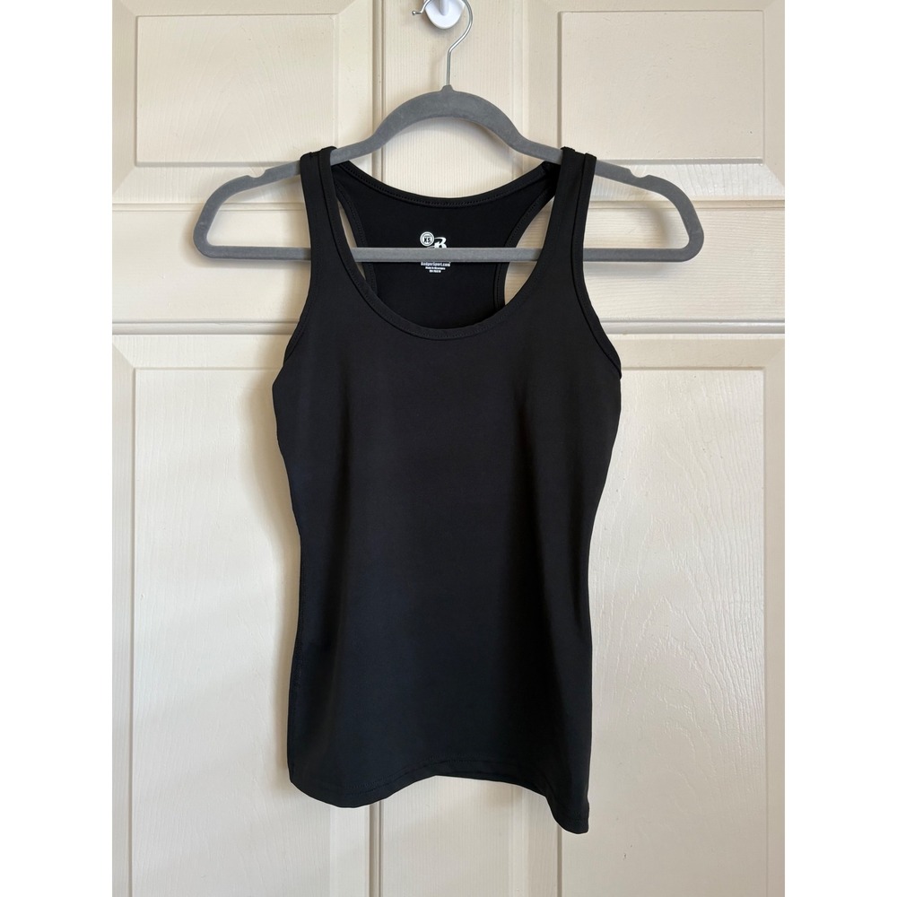 Badger Sport Pro Compression Racerback Tank Top Black Women's Size XS Athletic